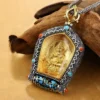 Men's Buddhist Rotating Thangka Pendant Necklace