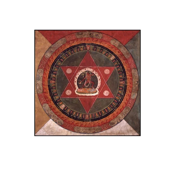 Traditional Thangka Canvas Wall Art Buddhist Painting