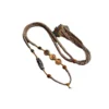 Tibetan Thangka Pendant Rope Necklace