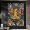 Tibetan Buddhism Thangka Canvas Wall Art